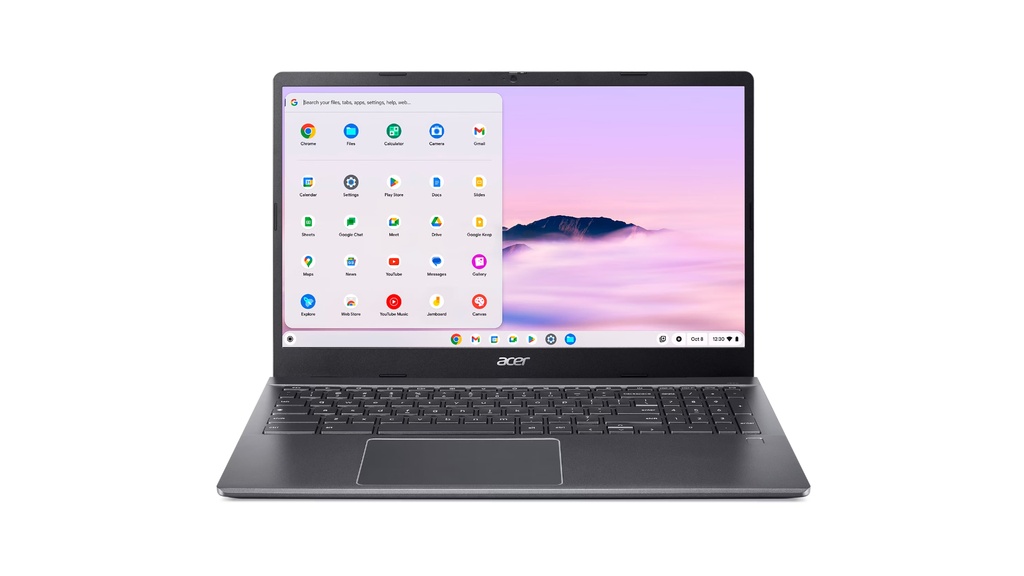 [NX.KW4EH.001] Acer Acer Chromebook CBE595-2T-55NF Intel Core 5 120U 39,6 cm (15.6") Touchscreen Full HD 8 GB LPDDR5x-SDRAM 256 GB SSD Wi-Fi 6E (802.11ax) ChromeOS Grijs