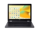 Acer Acer Chromebook R857T-TCO-C04U Intel® N N150 31 cm (12.2") Touchscreen WUXGA 8 GB LPDDR5x-SDRAM 64 GB eMMC Wi-Fi 6E (802.11ax) ChromeOS US International Zwart